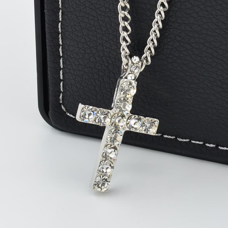 Hip Hop Men's Classic Cross Pendant Necklace Personality