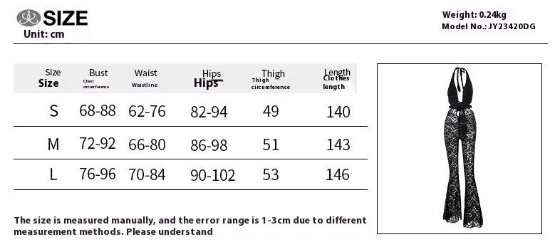 Halter New Women's Micro-pull One-piece Trousers