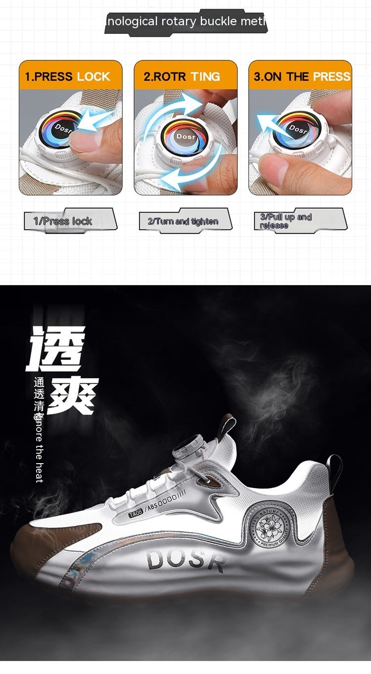 Summer Men's Breathable Mesh Tide Brand Sports Casual Shoes