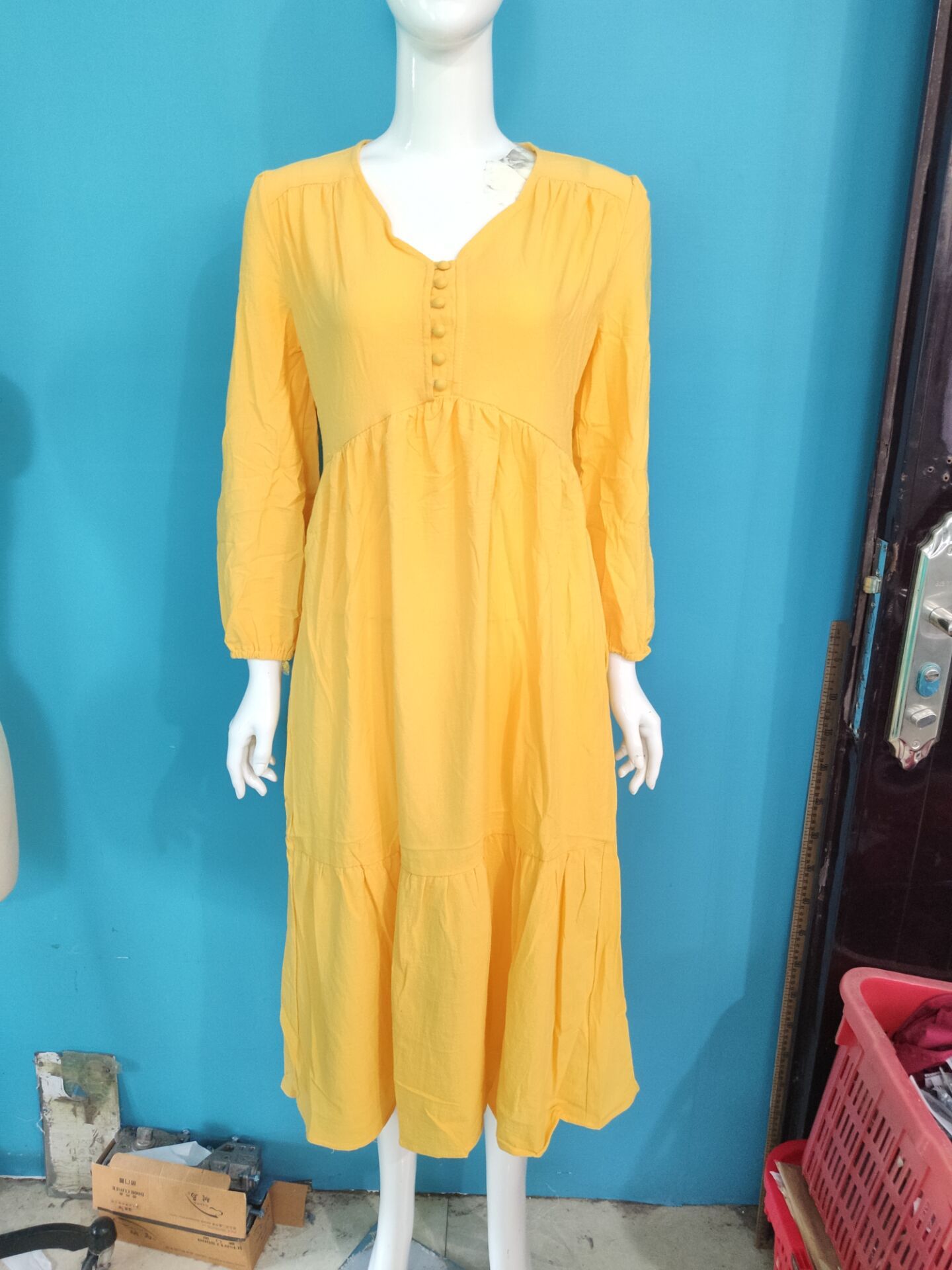 Cotton Linen Dress