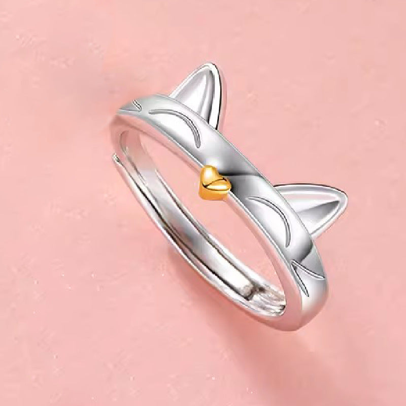 Cat Couple Couple Rings Cute