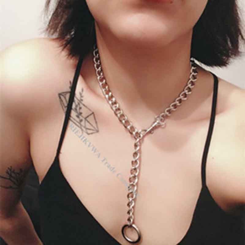 CHAIN CHOKER NECKLACE