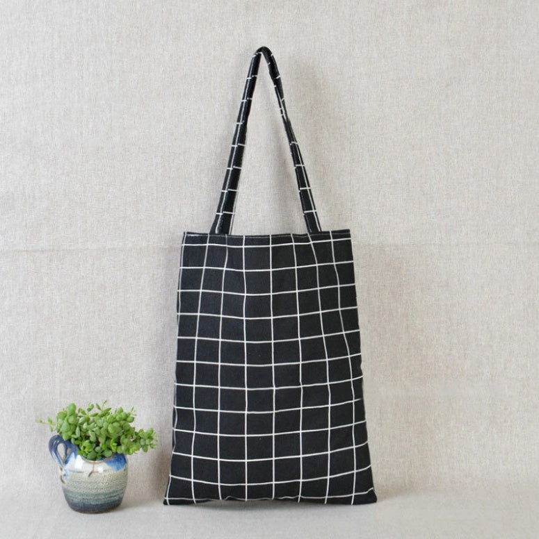 Cotton linen bag tote