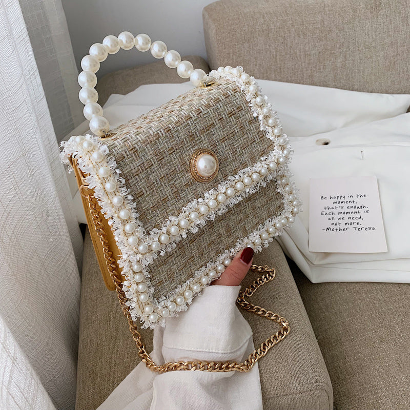 Pearl portable crossbody bag