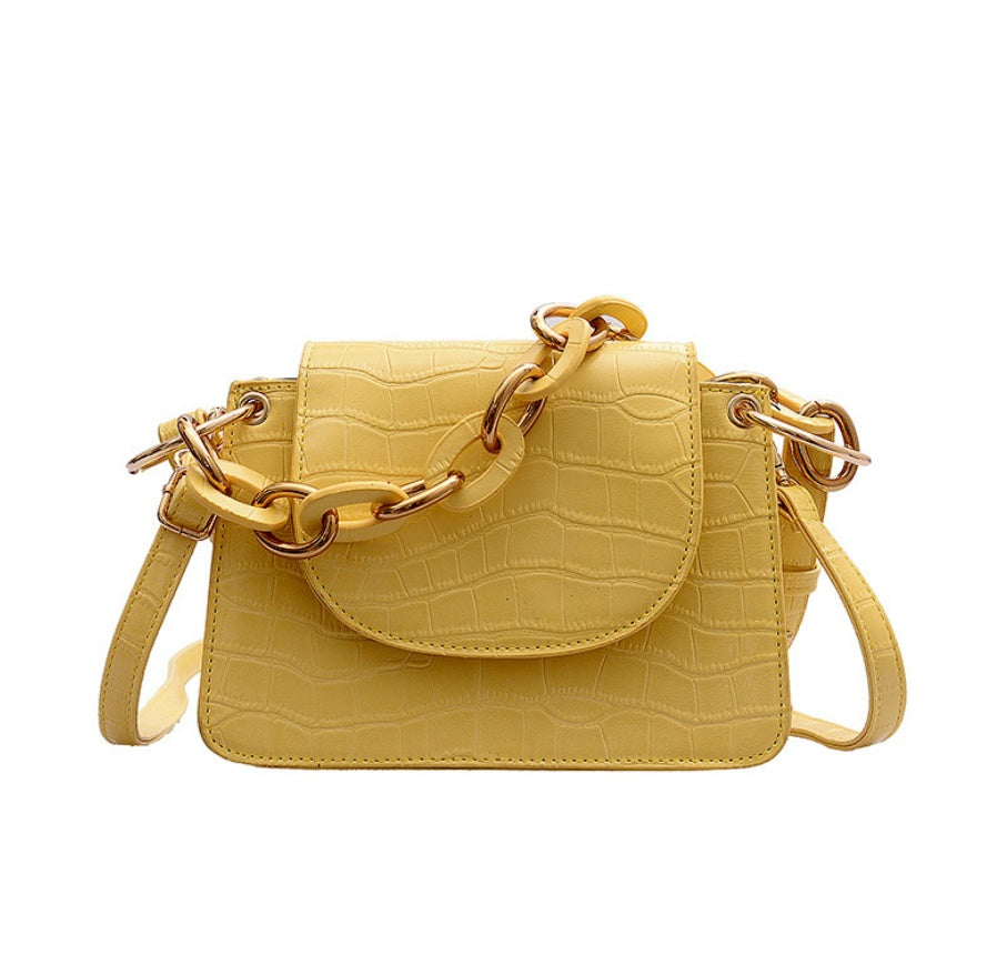 Crossbody shoulder bag small square bag