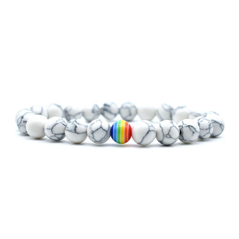 Stone Beads Couple Bracelets Volcanic Stone Beads Bracelet