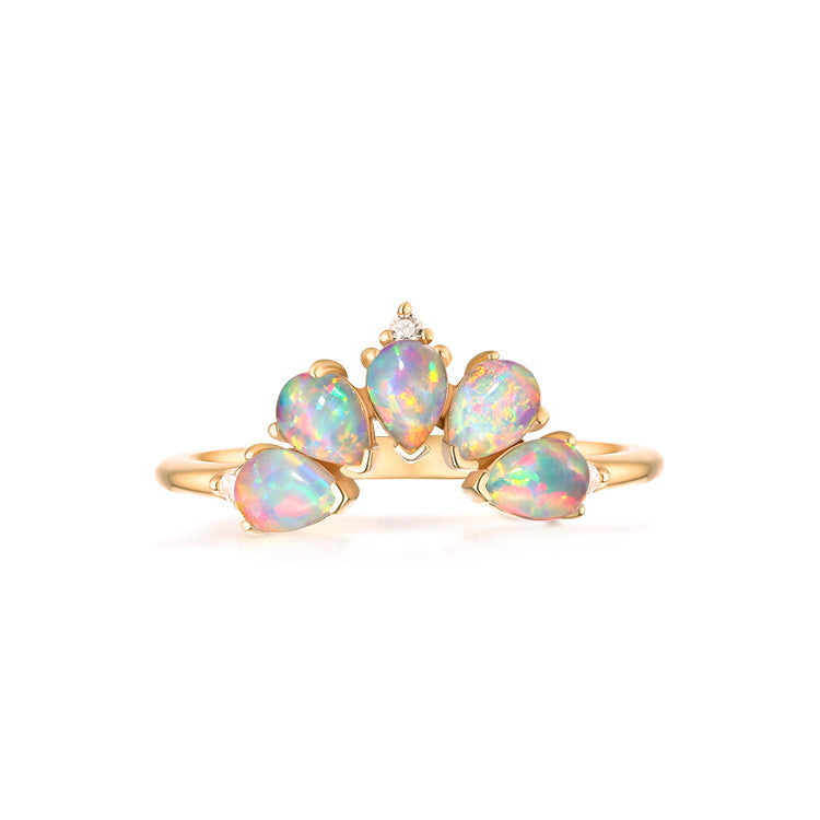 Petals can be combined with rings