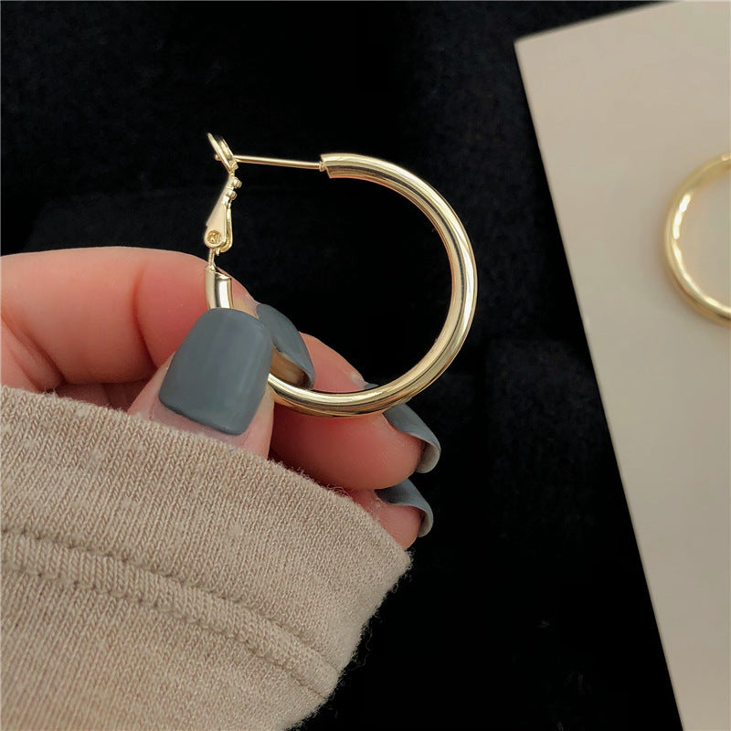 Earrings Stud Earrings Personality Tassel Wild Long Silver Pin Earrings