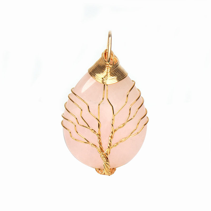 Crystal Rough Handmade Pendant Necklace