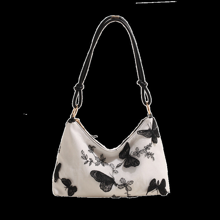 Underarm Bag Women's Fashion Butterfly Large Capacity
