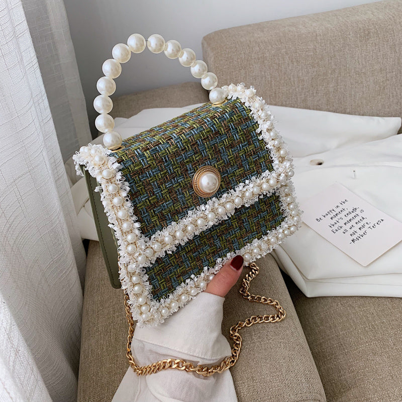 Pearl portable crossbody bag