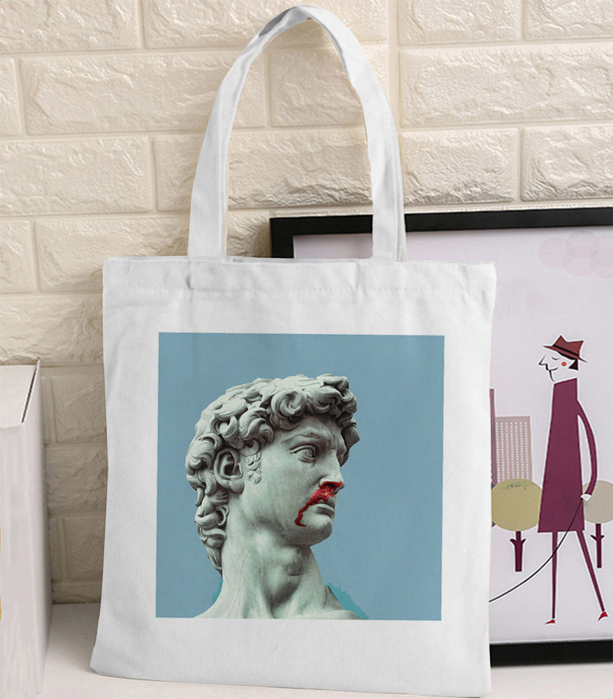 Van Gogh Oil Painting Retro Print Canvas Bag