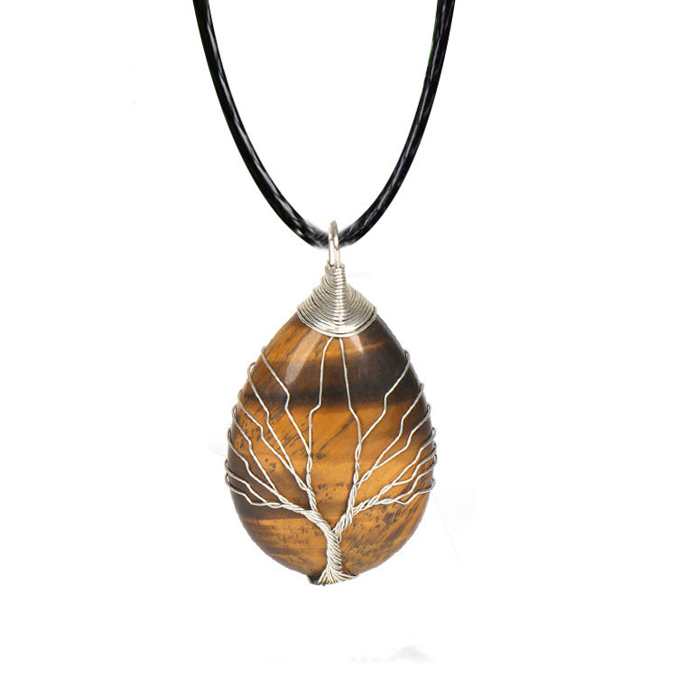 Crystal Rough Handmade Pendant Necklace