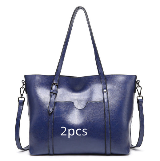 Trendy Retro Tote Bag Portable Shoulder