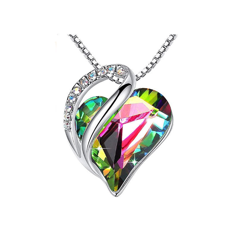 New Hot Sell Heart Shaped Crystal Pendant