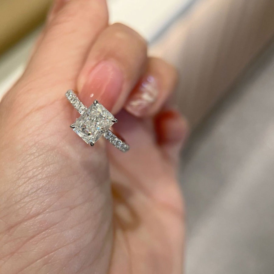 3 Karat Cultivate High Carbon Diamond Adjustable Ring
