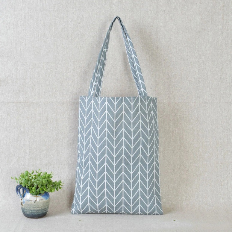 Cotton linen bag tote