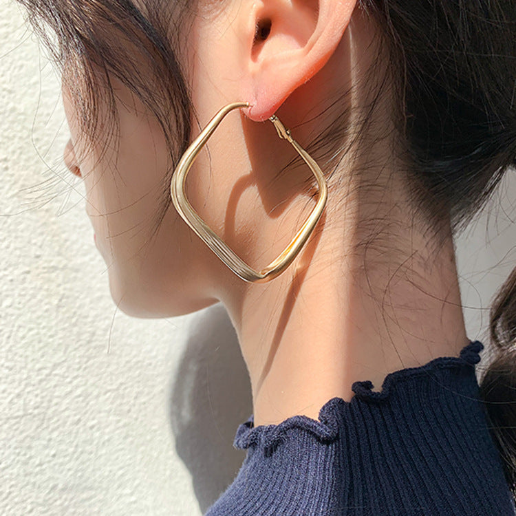 Earrings Stud Earrings Personality Tassel Wild Long Silver Pin Earrings