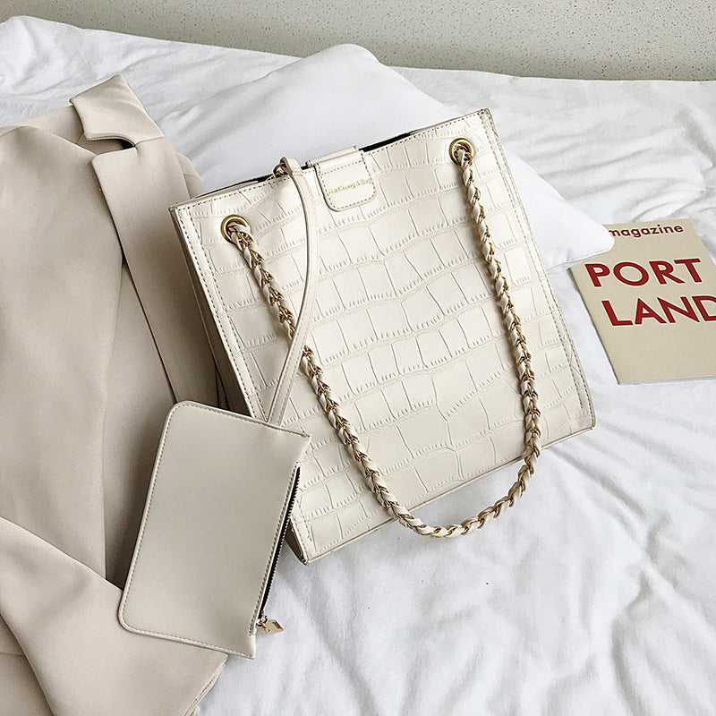 Chain all-match tote bag