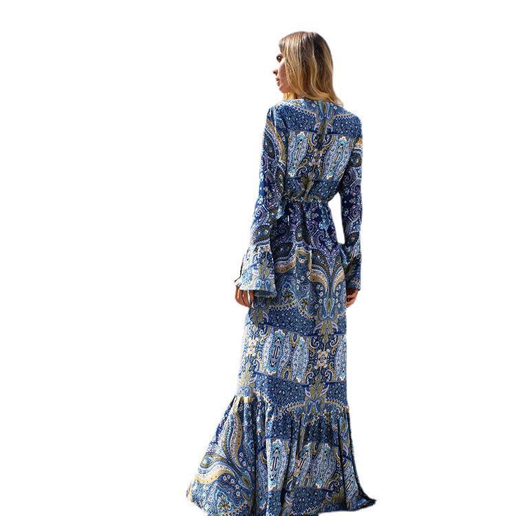 Bohemian Dress With Beach Cover Ups