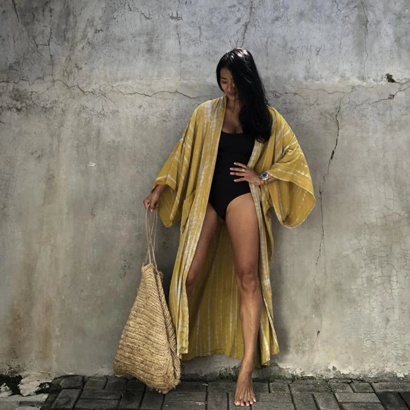 Casual, Beach Cover Up (Yellow) - Lena™ - Lena