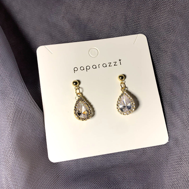 Earrings Stud Earrings Personality Tassel Wild Long Silver Pin Earrings
