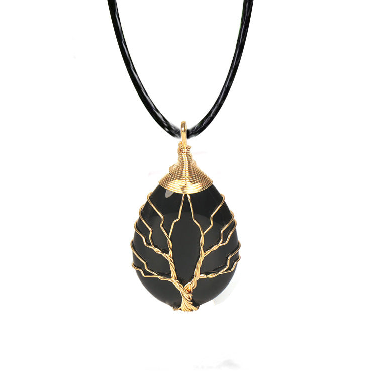 Crystal Rough Handmade Pendant Necklace