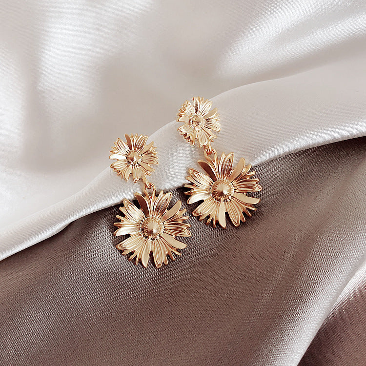 Earrings Stud Earrings Personality Tassel Wild Long Silver Pin Earrings