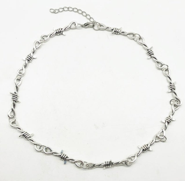 Fashion Thorns Small Thorn Chain Collar Bracelet