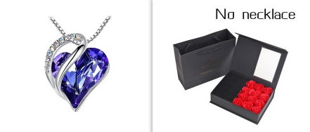 New Hot Sell Heart Shaped Crystal Pendant