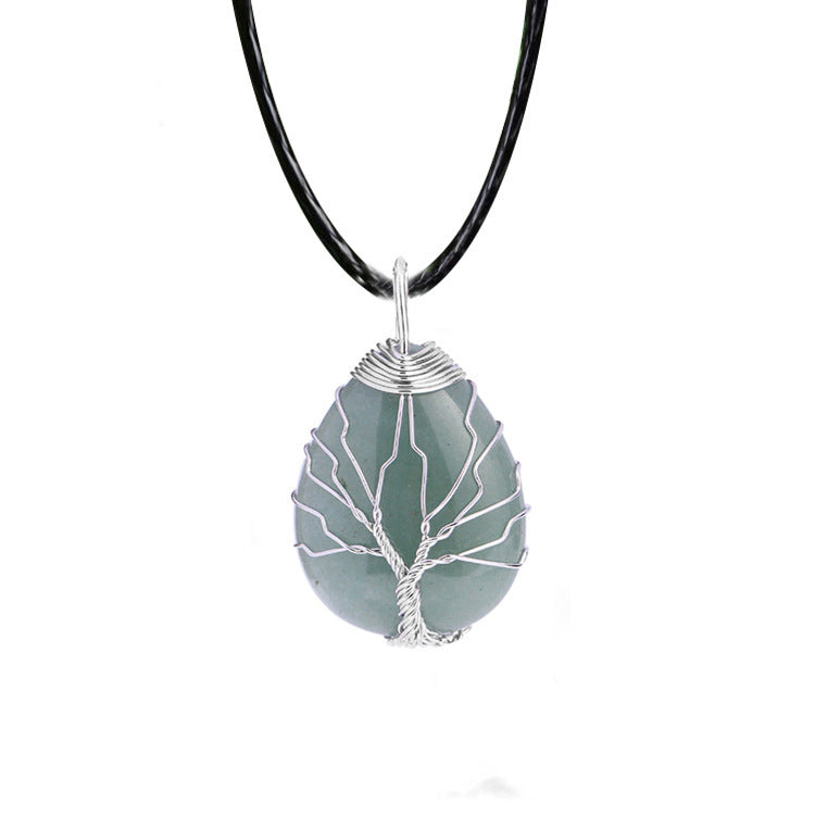 Crystal Rough Handmade Pendant Necklace