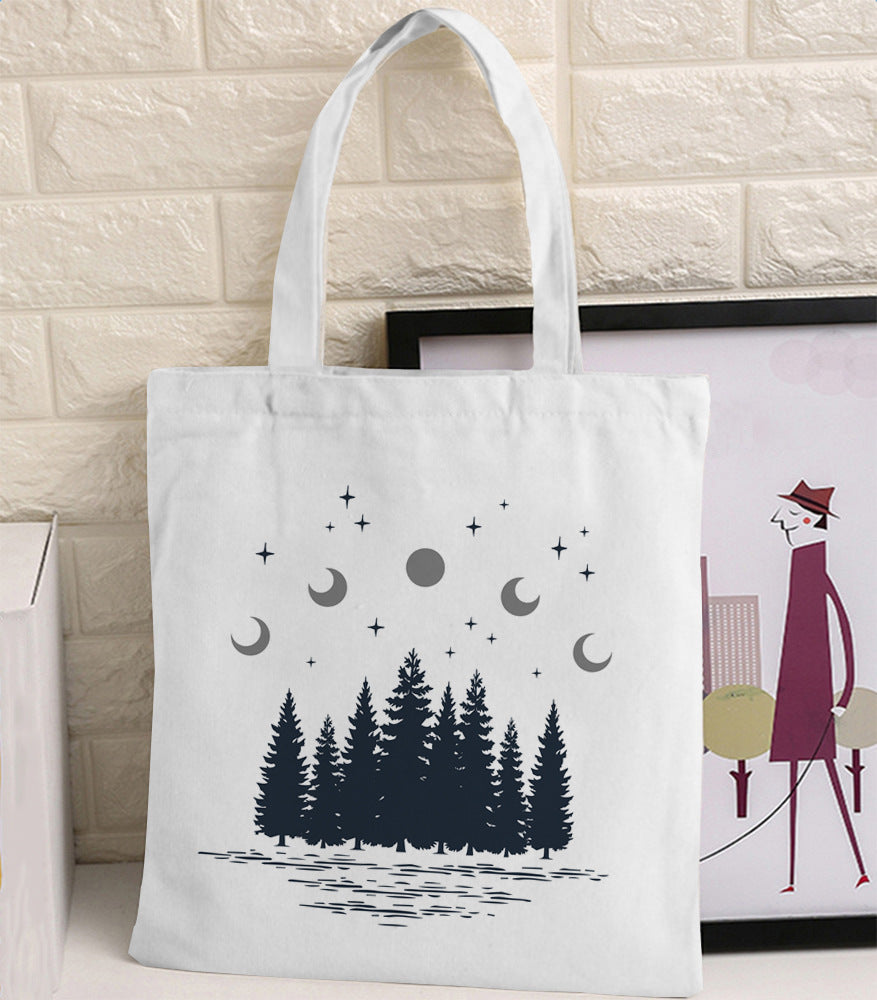 Van Gogh Oil Painting Retro Print Canvas Bag
