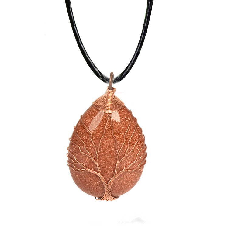 Crystal Rough Handmade Pendant Necklace