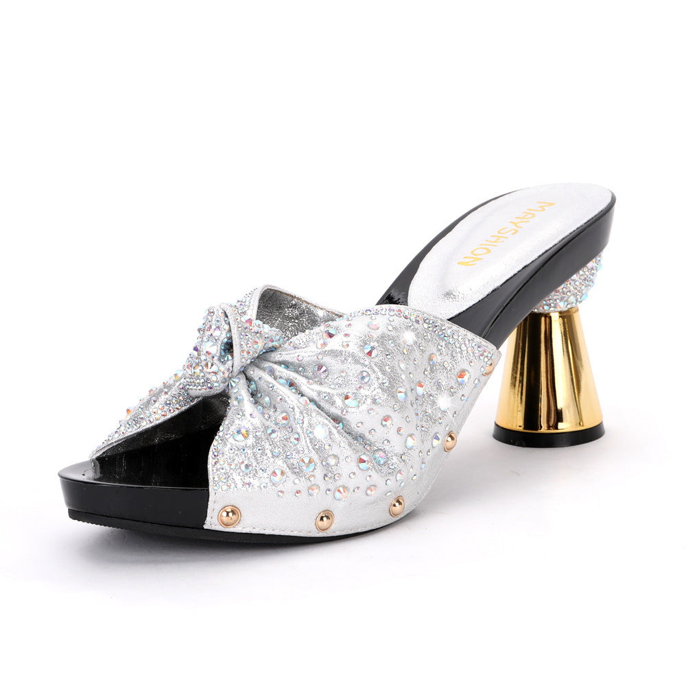 Women's Fashionable All-match Style Hot Diamond Shoes