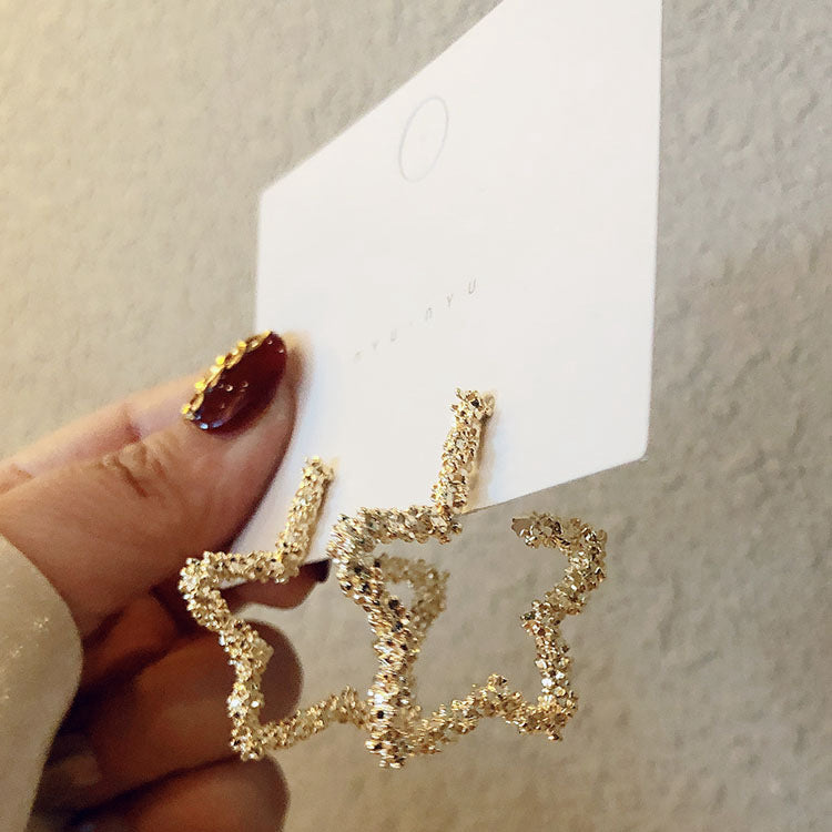 Earrings Stud Earrings Personality Tassel Wild Long Silver Pin Earrings