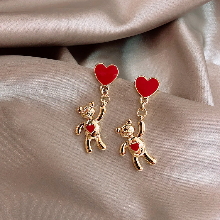 Earrings Stud Earrings Personality Tassel Wild Long Silver Pin Earrings
