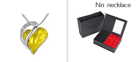New Hot Sell Heart Shaped Crystal Pendant