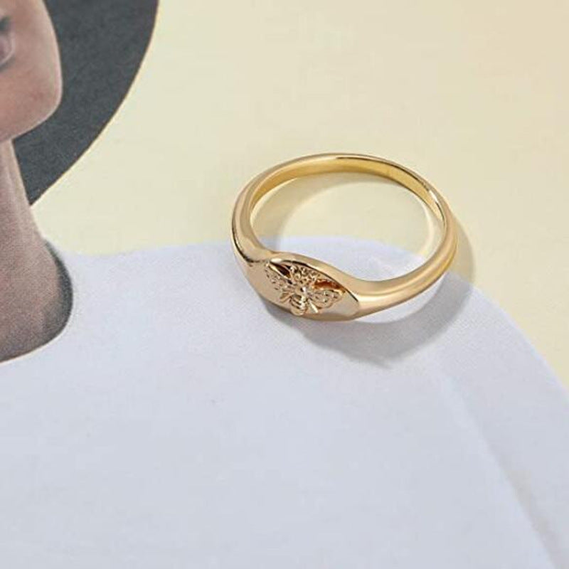 Bee Seal Ring European And American Temperament