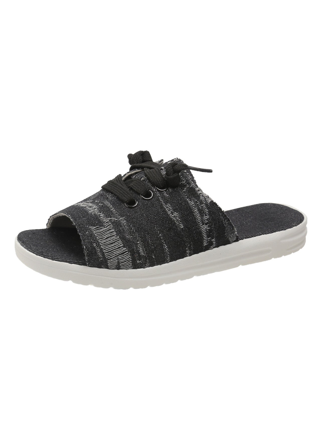 Plus Size Women's Canvas Sandal Slippers Simple Style