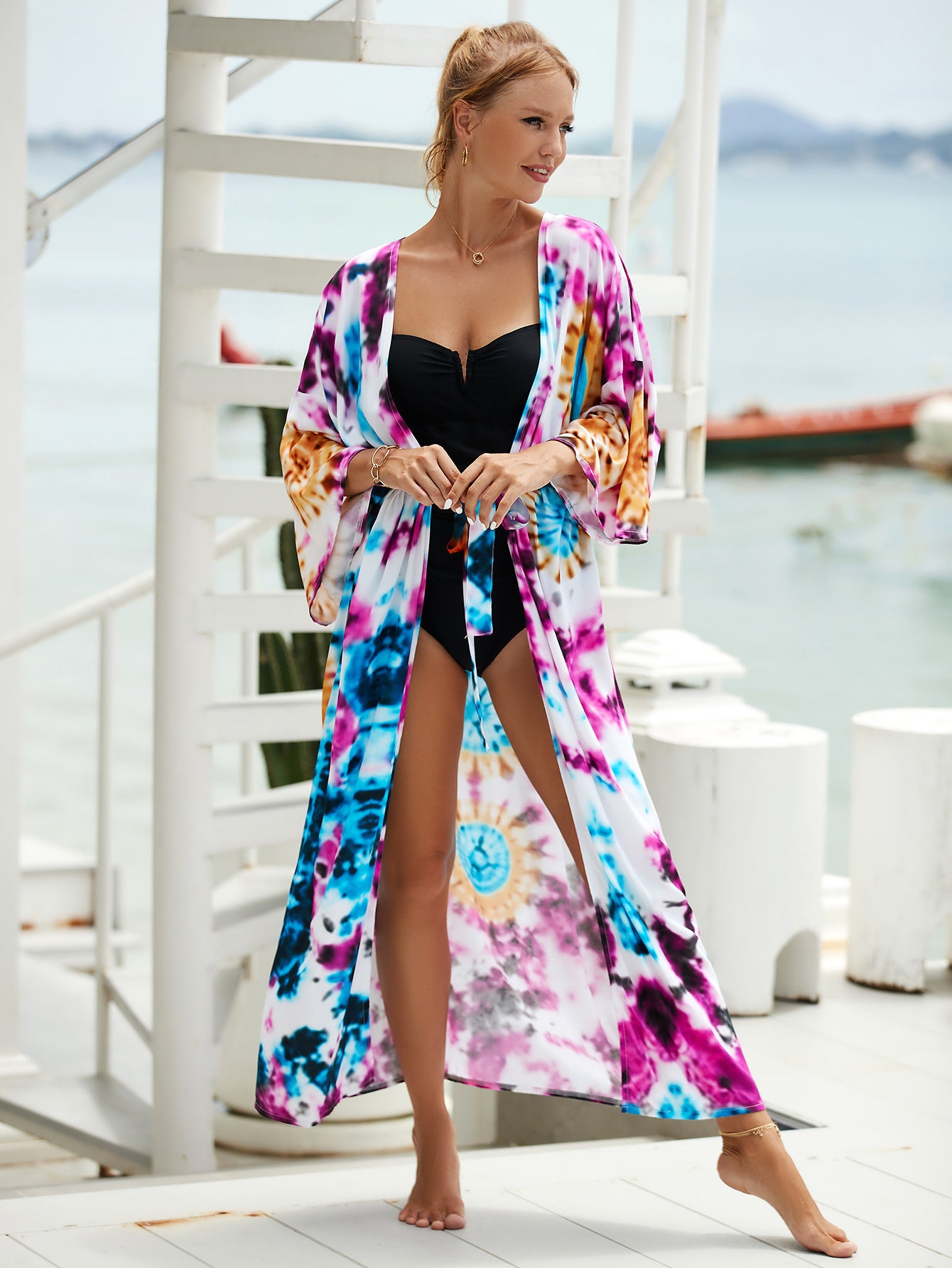 New Style Beach Printed Swimsuit Cover Ups