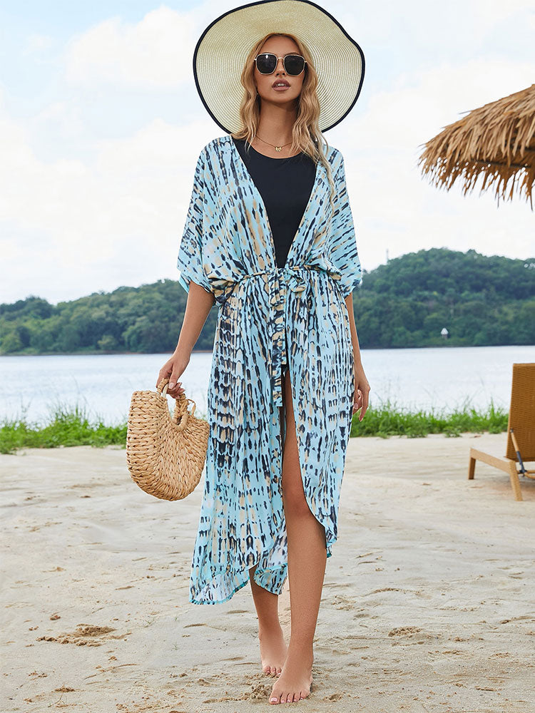 Casual, Beach Cover Up (Light Blue) - Lena™ - Lena