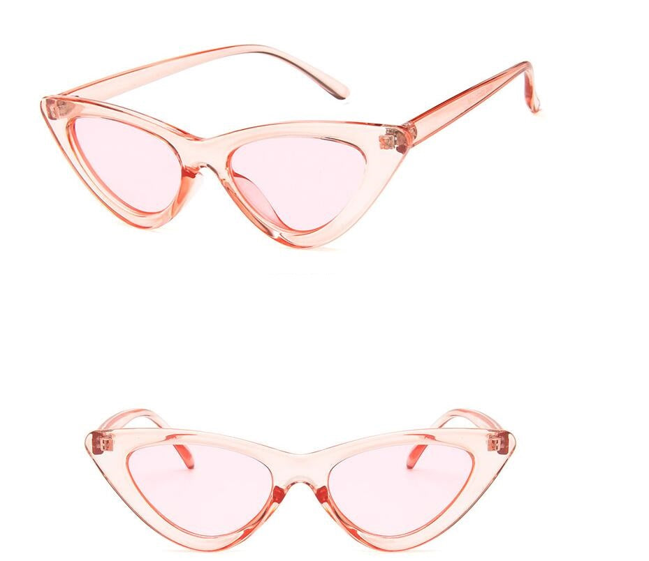 cat eye sunglasses red sunglasses female glasses - Lena