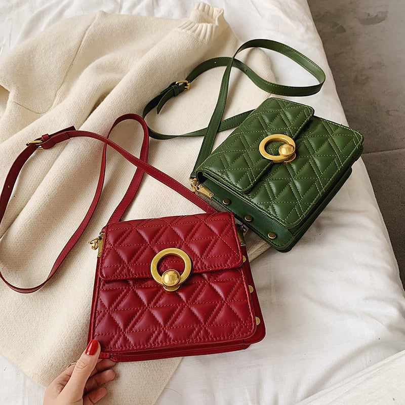 Rhombus niche crossbody bag