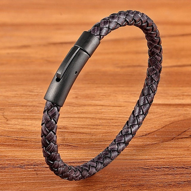Men and women Bracelets Black Stainless Steel Jewelry Gifts