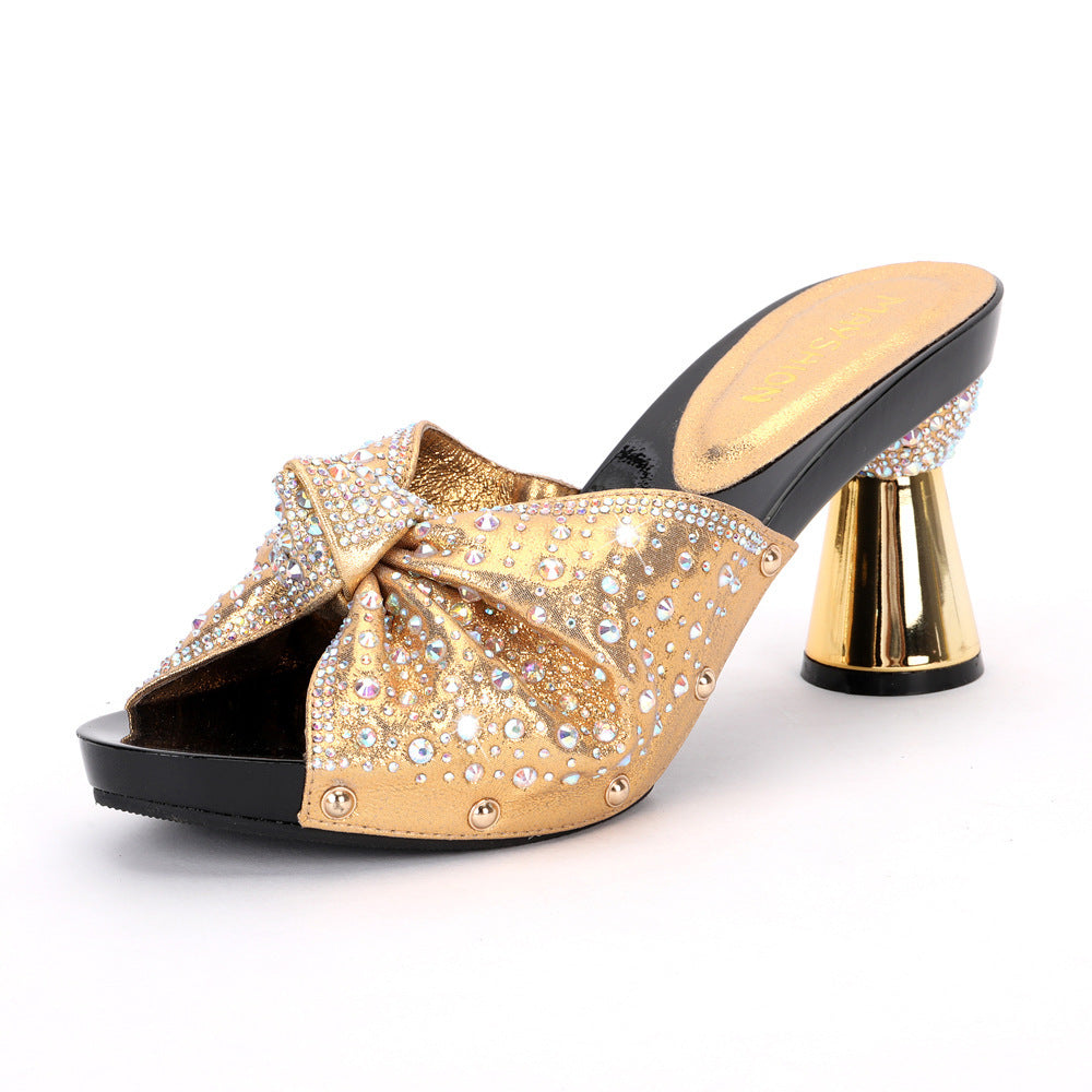 Women's Fashionable All-match Style Hot Diamond Shoes