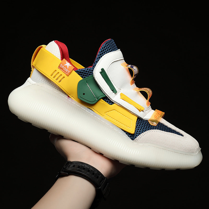 Breathable soft mesh sports casual shoes