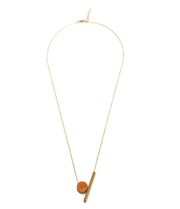 Wood Beads Necklace