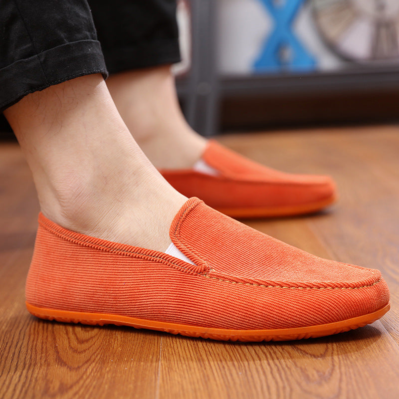 Breathable Single Shoes Soft Sole Flat-Heel Loafers