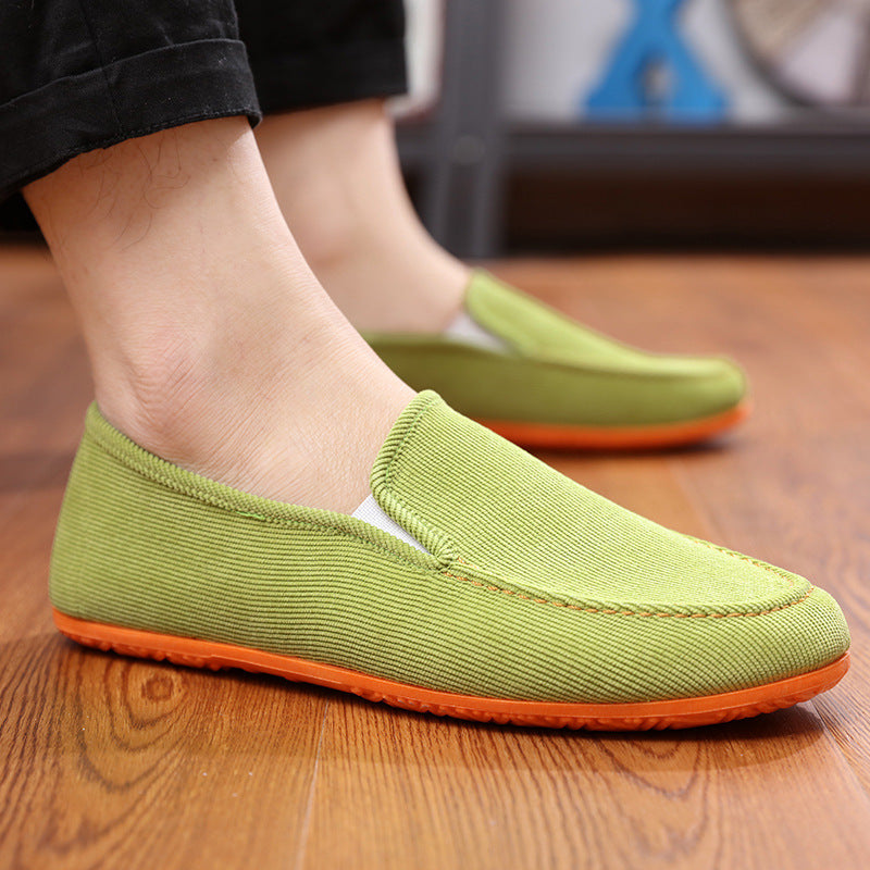 Breathable Single Shoes Soft Sole Flat-Heel Loafers