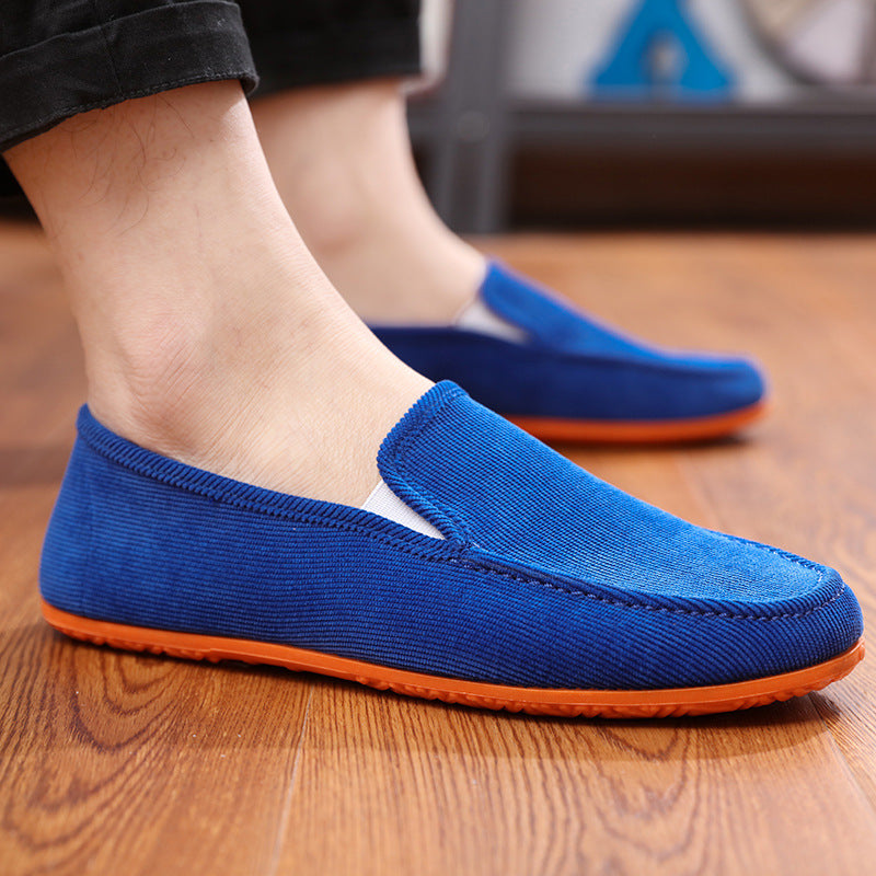 Breathable Single Shoes Soft Sole Flat-Heel Loafers